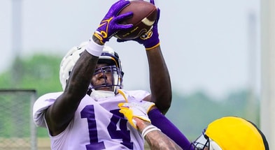 LSU freshman TE Trey'Dez Green (Photo: LSU Football)